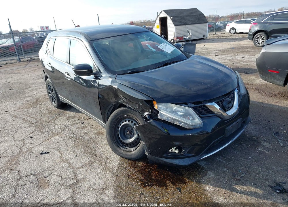 2015 NISSAN ROGUE S VIN: KNMAT2MT3FP521774