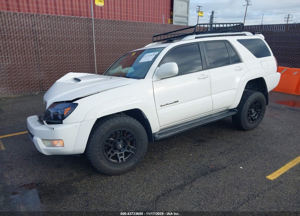 2004 TOYOTA 4RUNNER SR5 SPORT V6 VIN: JTEBU14R840032207