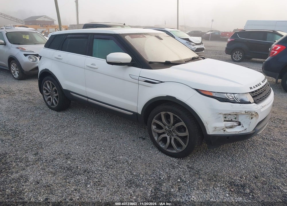 2012 LAND ROVER RANGE ROVER EVOQUE PURE PLUS VIN: SALVV2BG7CH638046