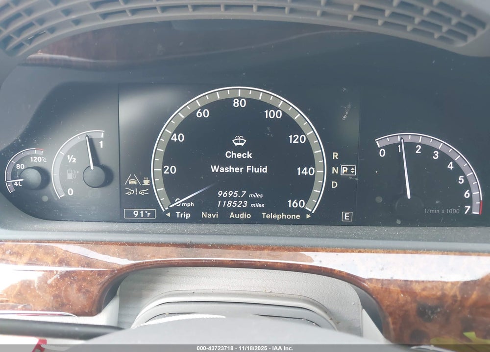 2012 MERCEDES-BENZ S CLASS VIN: WDDNG7DBXCA468652