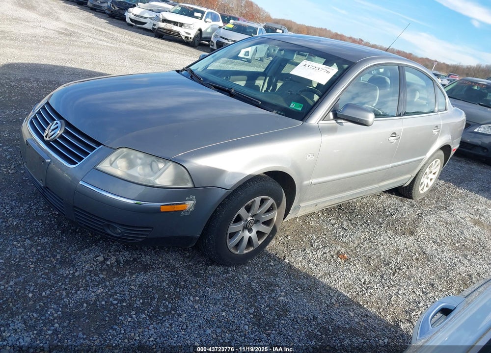 2003 VOLKSWAGEN PASSAT GLS V6 VIN: WVWPH63B33P358521