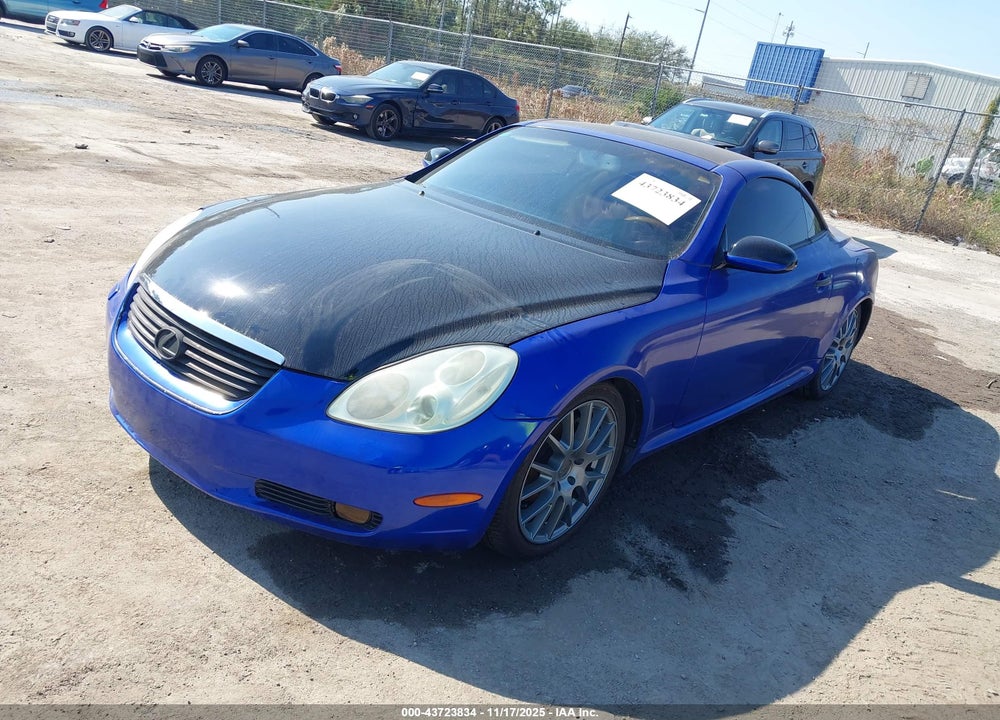 2003 LEXUS SC 430 VIN: JTHFN48Y130042922
