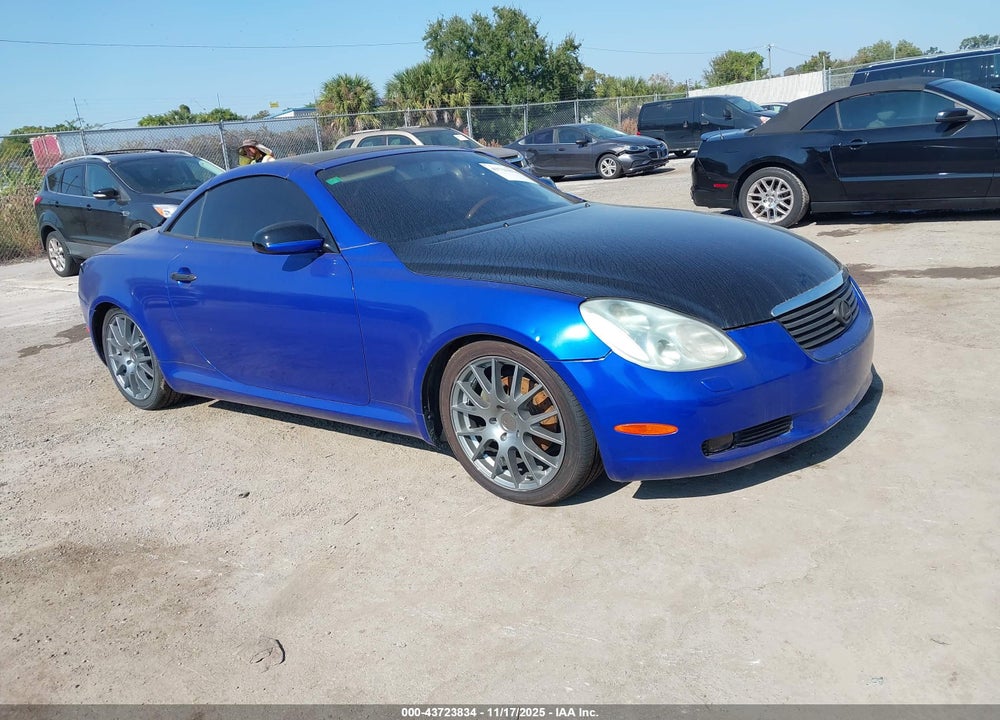 2003 LEXUS SC 430 VIN: JTHFN48Y130042922