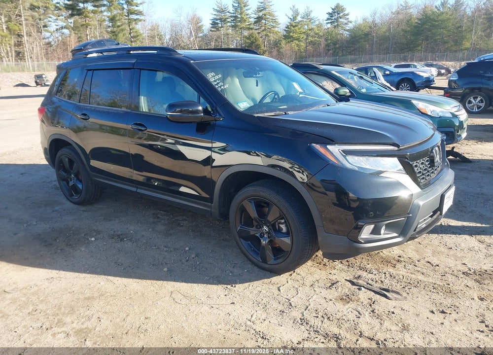 2021 HONDA PASSPORT AWD ELITE VIN: 5FNYF8H01MB026487