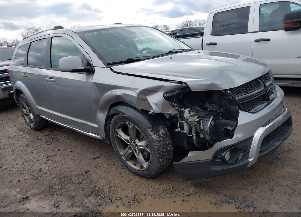 2018 DODGE JOURNEY CROSSROAD VIN: 3C4PDCGG1JT156947