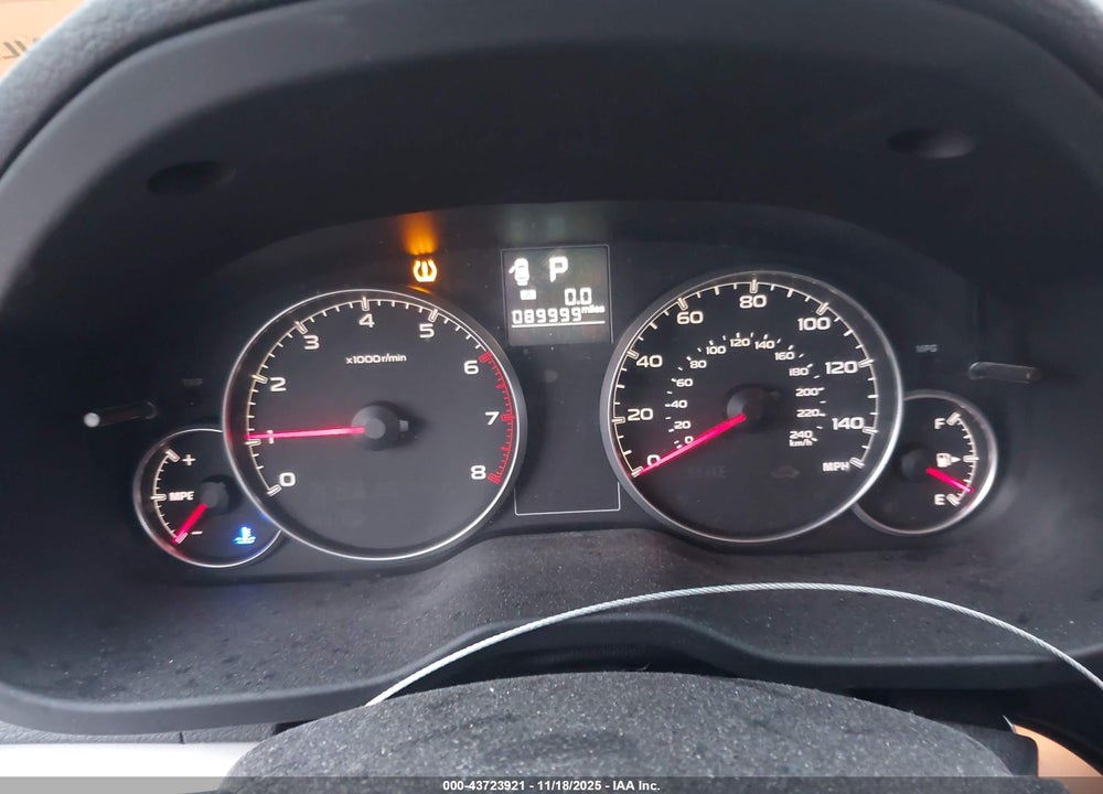 2013 SUBARU OUTBACK 2.5I PREMIUM VIN: 4S4BRCCCXD3279138