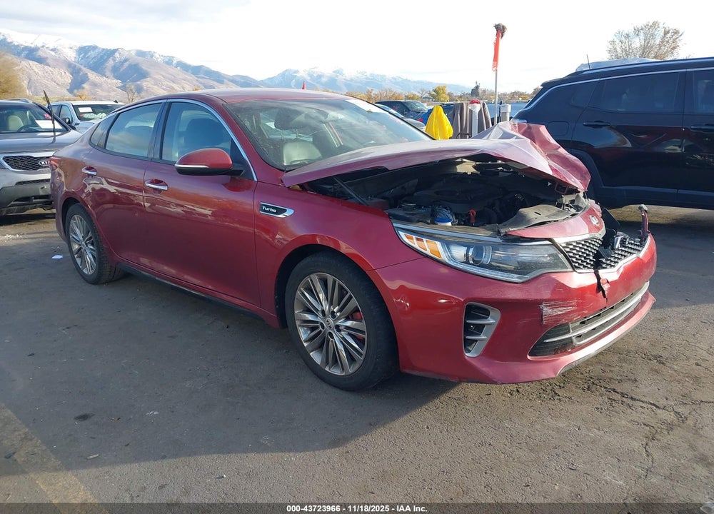 2016 KIA OPTIMA SX TURBO VIN: 5XXGW4L28GG064166