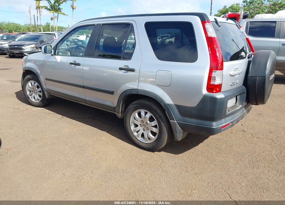 2006 HONDA CR-V EX VIN: JHLRD68896C013591