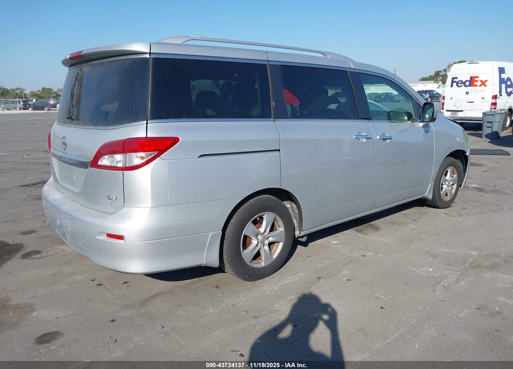 2014 NISSAN QUEST SV VIN: JN8AE2KP9E9103923