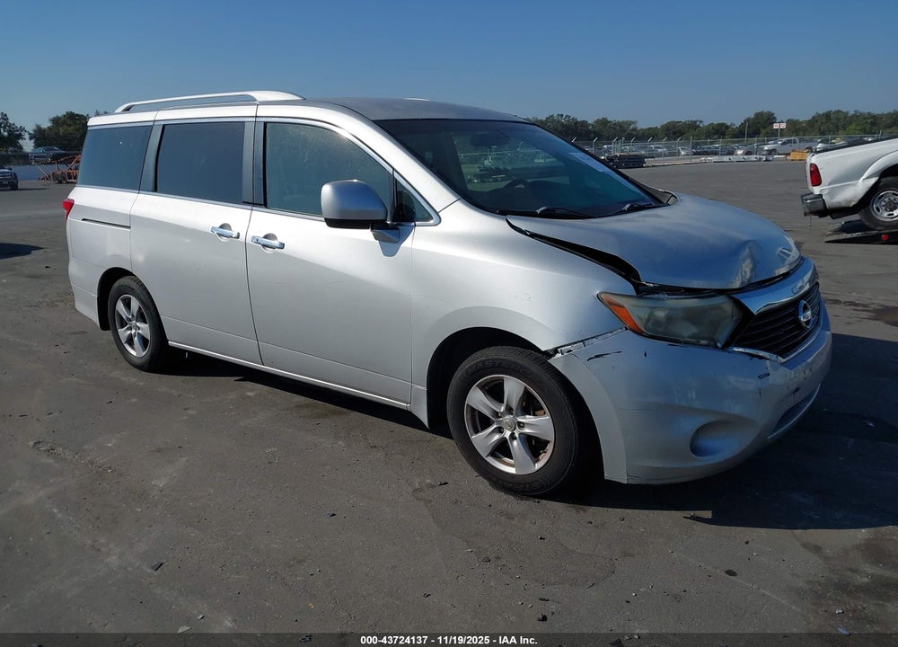 2014 NISSAN QUEST SV VIN: JN8AE2KP9E9103923