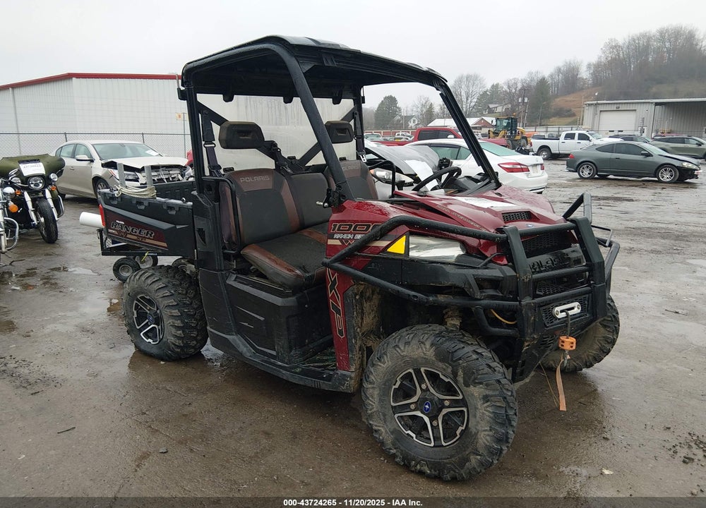 2017 POLARIS RANGER XP 1000 EPS RANCH/NSTAR VIN: 4XARTU991H7743655