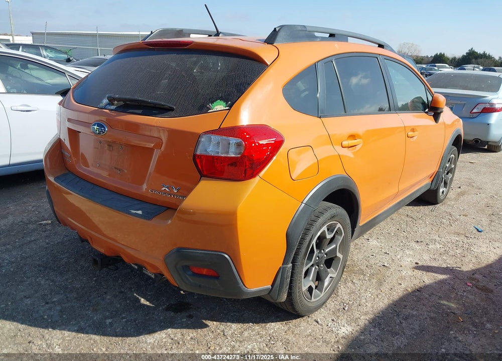 2013 SUBARU XV CROSSTREK 2.0I LIMITED VIN: JF2GPAGC2D2899911