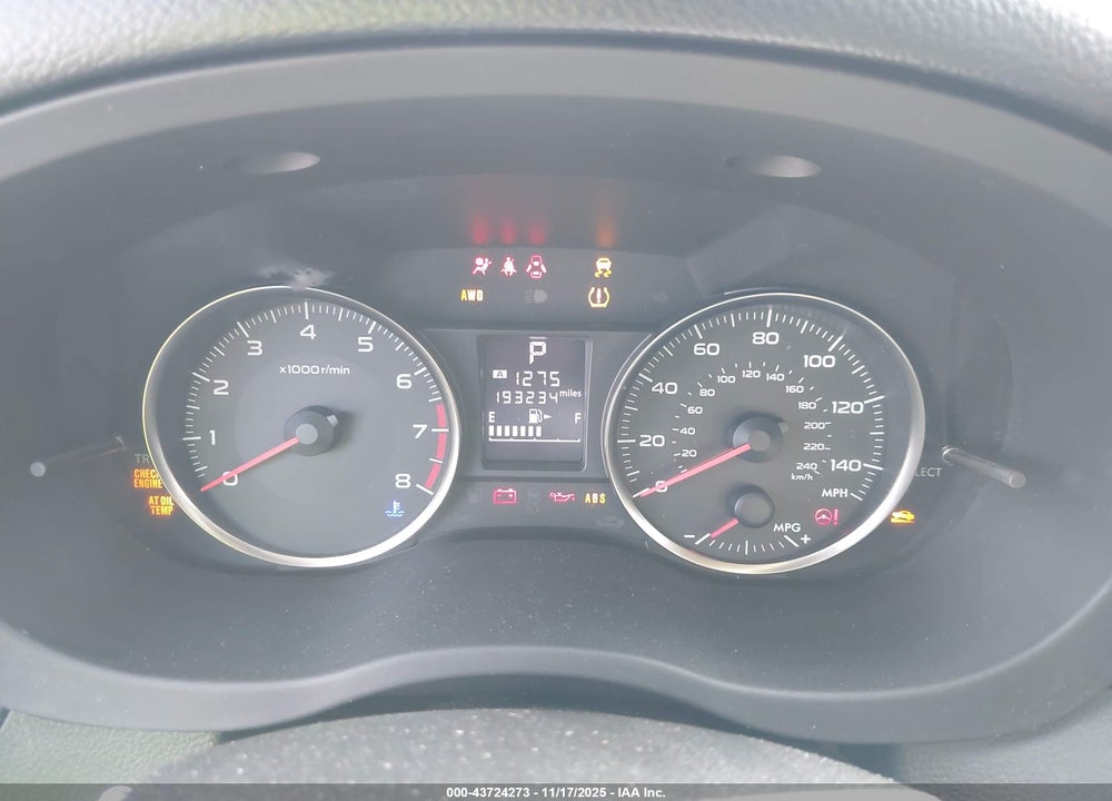 2013 SUBARU XV CROSSTREK 2.0I LIMITED VIN: JF2GPAGC2D2899911