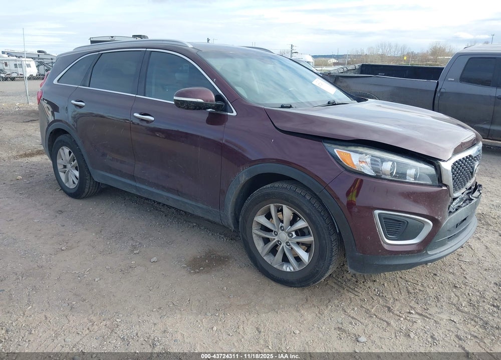 2018 KIA SORENTO 2.4L LX VIN: 5XYPG4A33JG346467