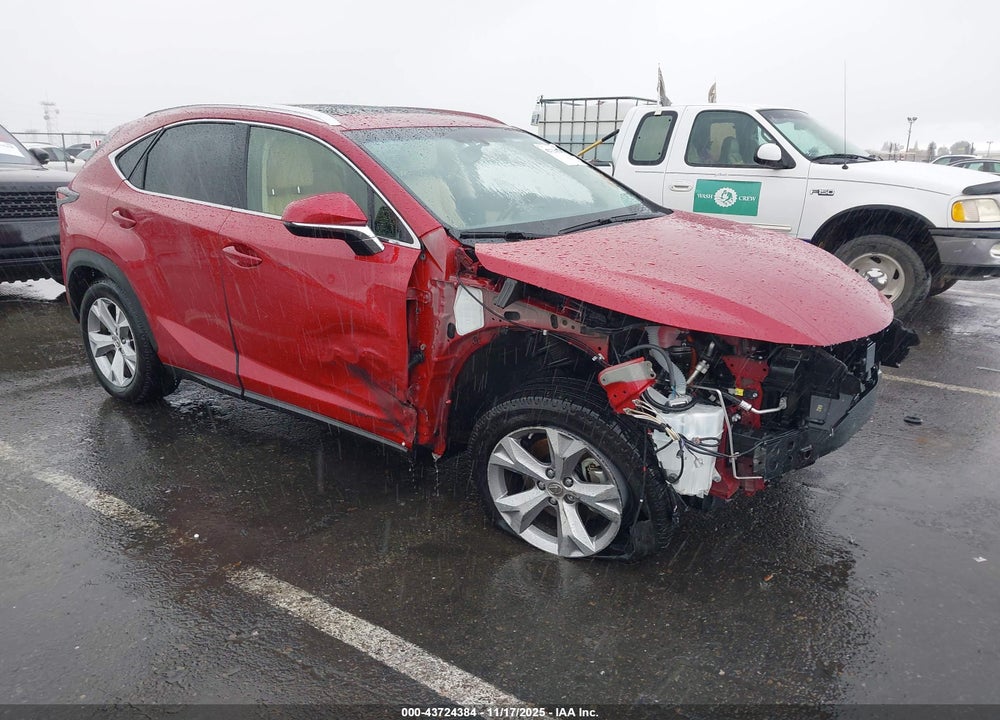 2017 LEXUS NX 300H VIN: JTJBJRBZ7H2061381