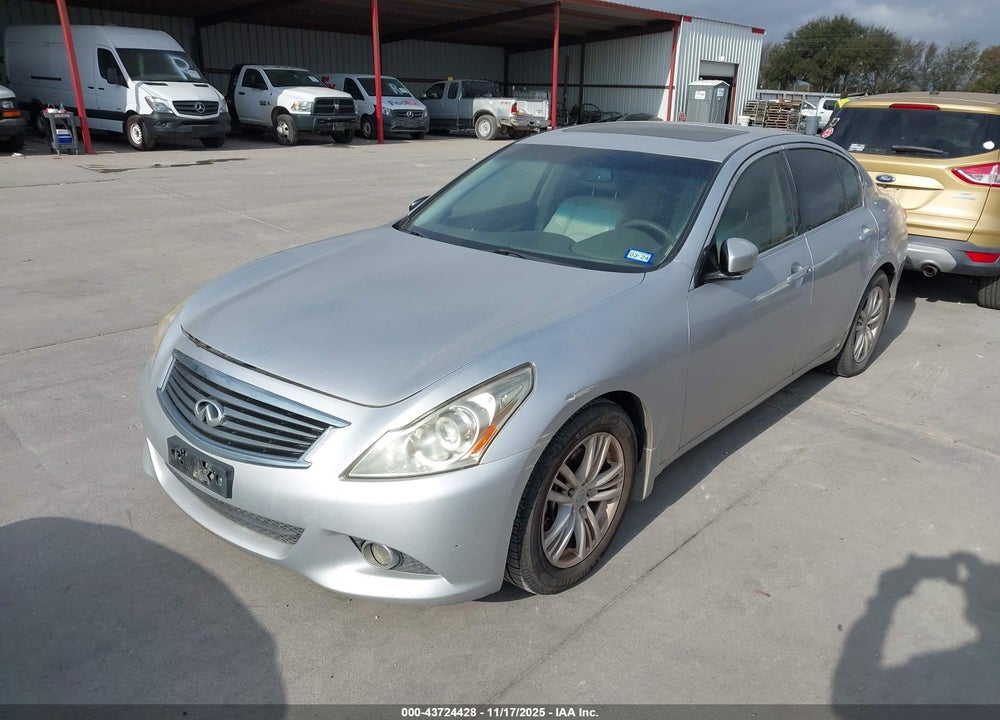2012 INFINITI G37 JOURNEY VIN: JN1CV6AP6CM931180