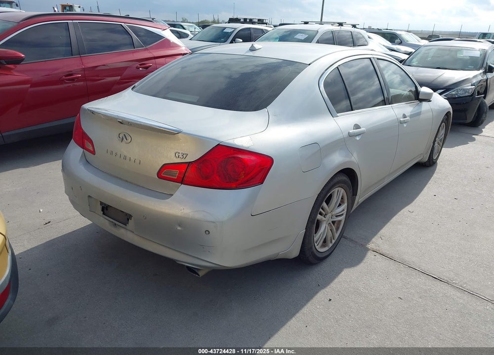 2012 INFINITI G37 JOURNEY VIN: JN1CV6AP6CM931180