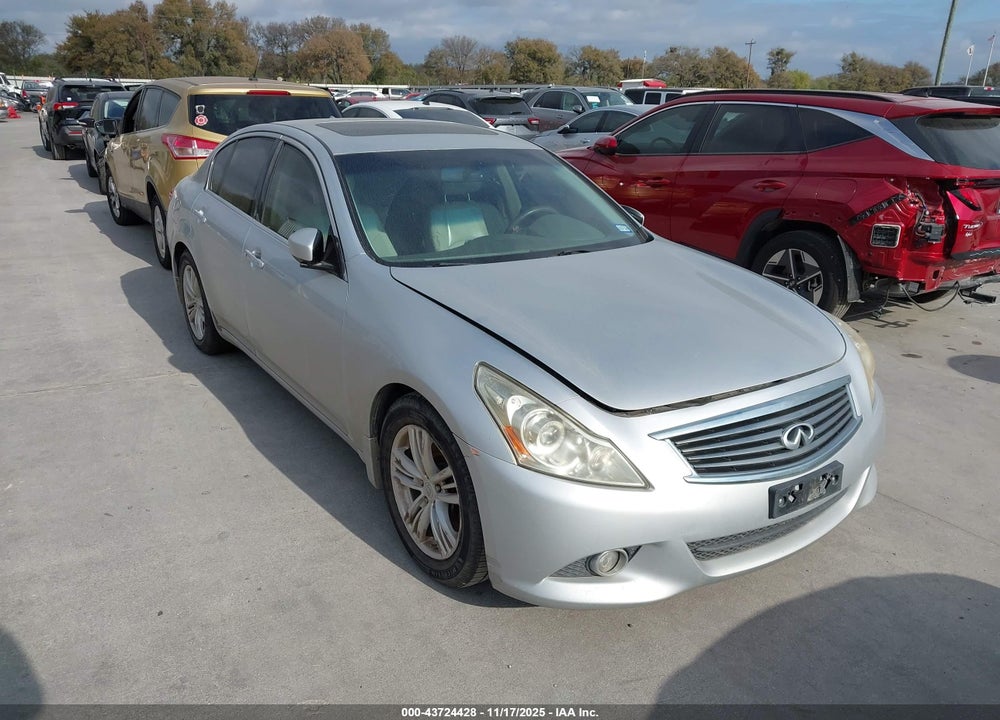 2012 INFINITI G37 JOURNEY VIN: JN1CV6AP6CM931180