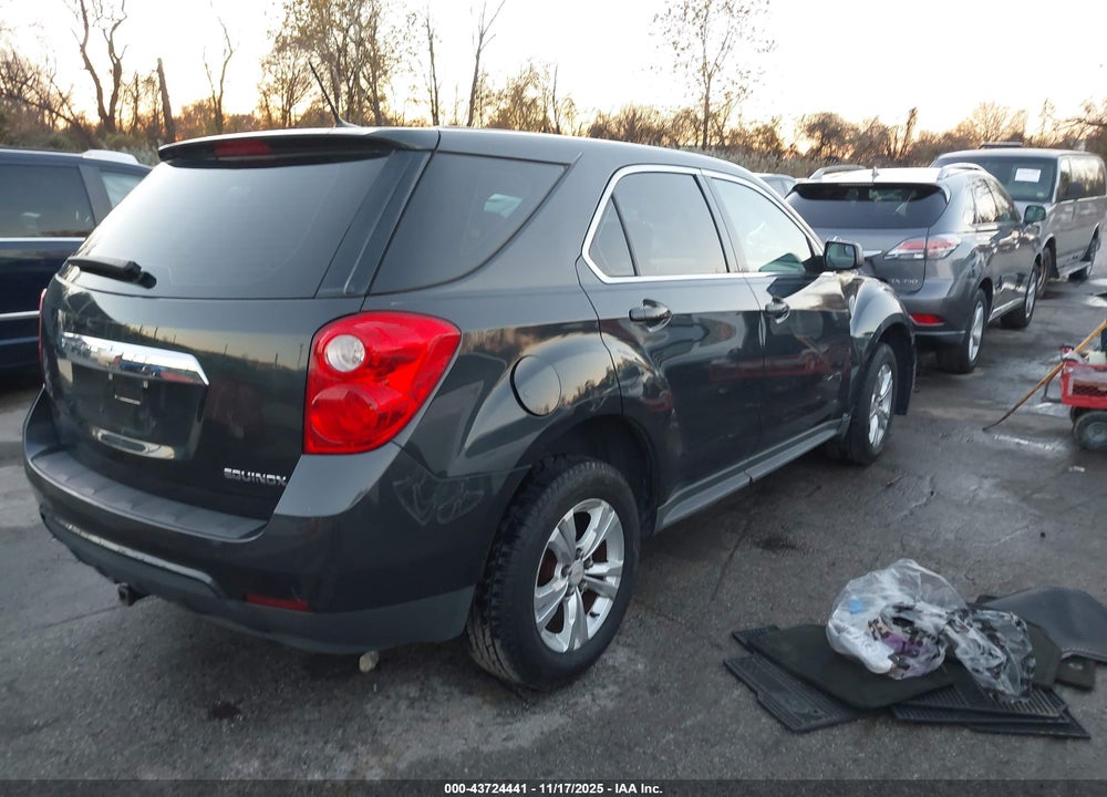 2013 CHEVROLET EQUINOX LS VIN: 2GNALBEK0D6368054