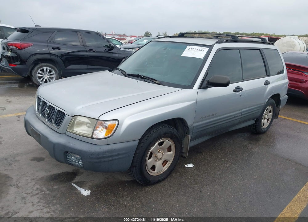 2002 SUBARU FORESTER L VIN: JF1SF63592H750556