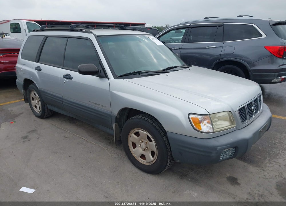 2002 SUBARU FORESTER L VIN: JF1SF63592H750556