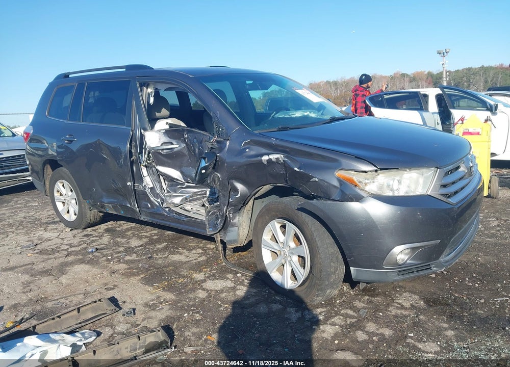 2012 TOYOTA HIGHLANDER BASE V6 VIN: 5TDBK3EH5CS122454