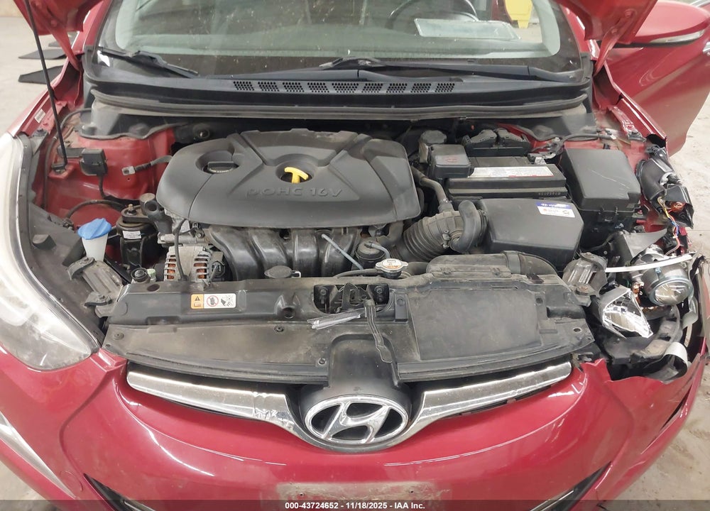 2015 HYUNDAI ELANTRA LIMITED VIN: KMHDH4AE6FU327530