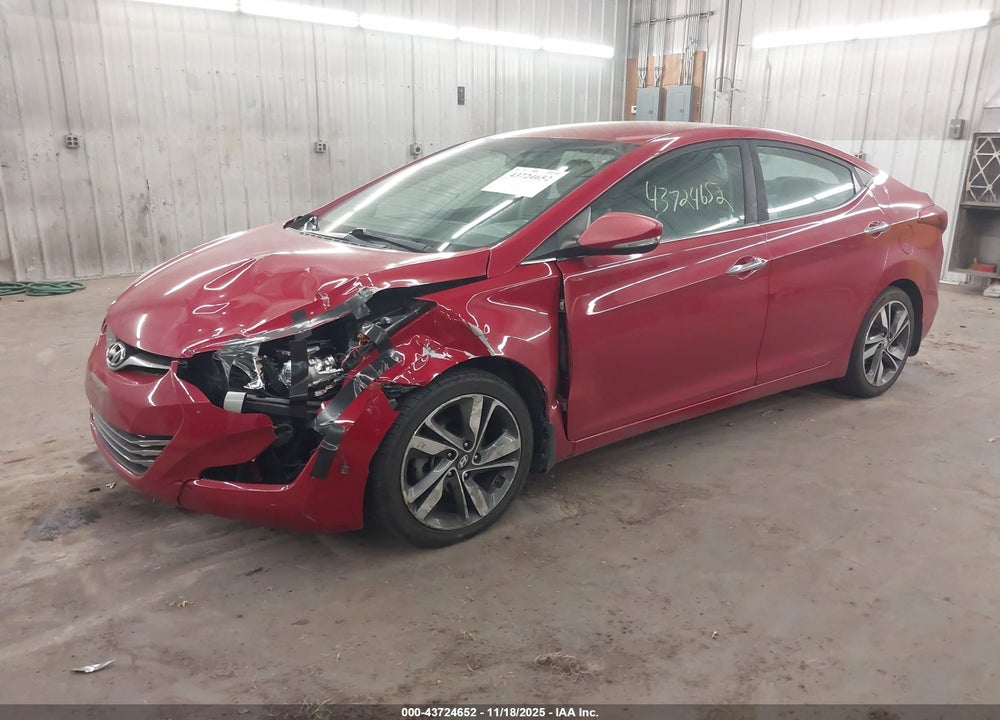 2015 HYUNDAI ELANTRA LIMITED VIN: KMHDH4AE6FU327530