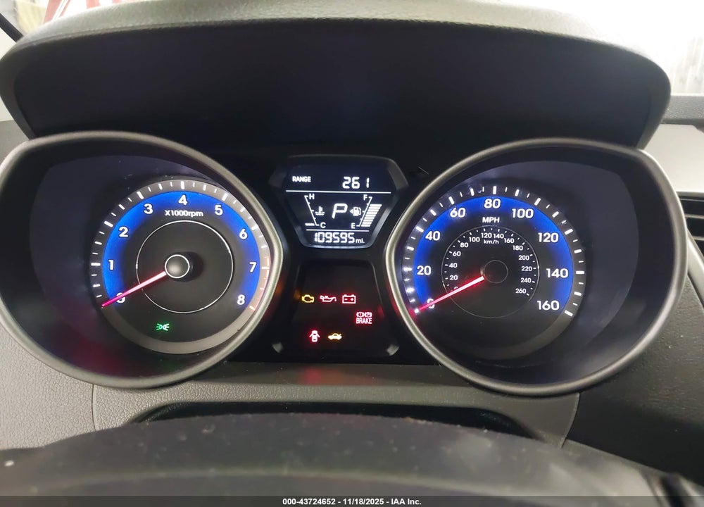 2015 HYUNDAI ELANTRA LIMITED VIN: KMHDH4AE6FU327530