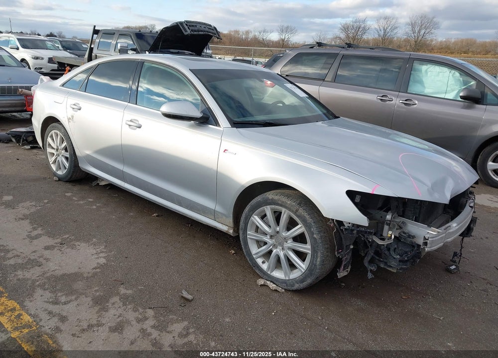 2012 AUDI A6 3.0 PREMIUM VIN: WAUHGAFC3CN077827