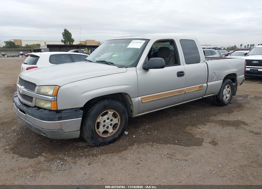 2004 CHEVROLET SILVERADO 1500 LS VIN: 2GCEC19T241160407