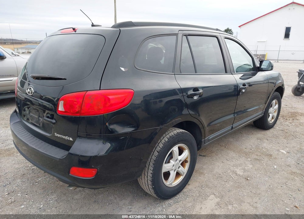 2008 HYUNDAI SANTA FE GLS VIN: 5NMSG13D48H159348