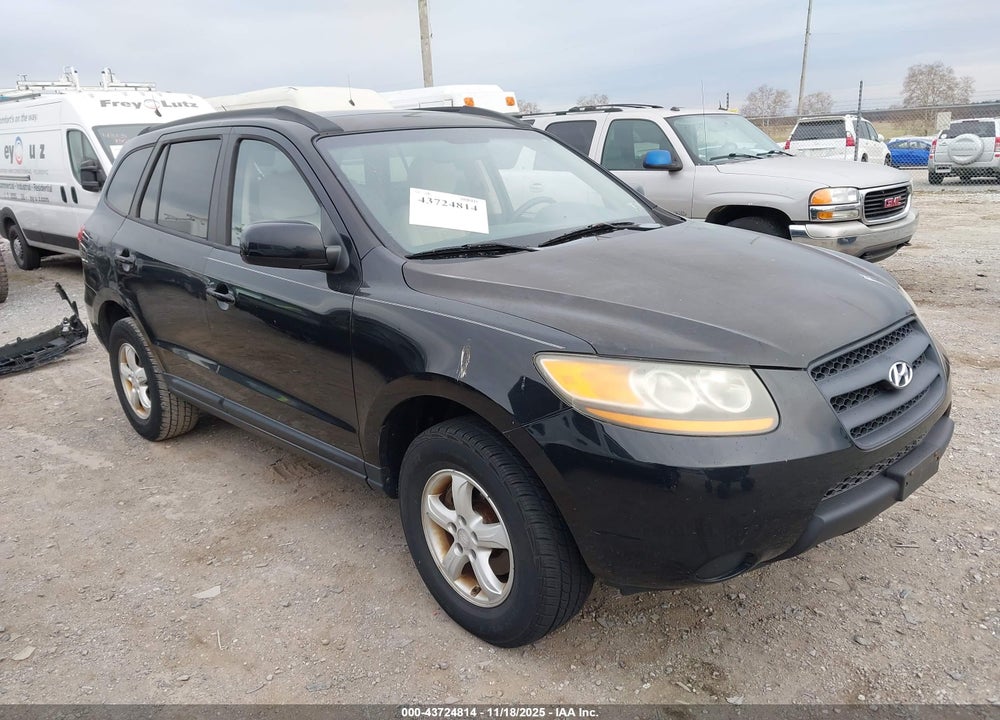 2008 HYUNDAI SANTA FE GLS VIN: 5NMSG13D48H159348