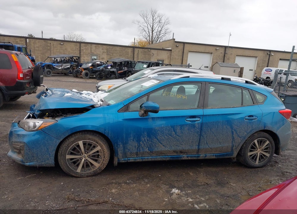 2019 SUBARU IMPREZA 2.0I PREMIUM VIN: 4S3GTAC61K3735728