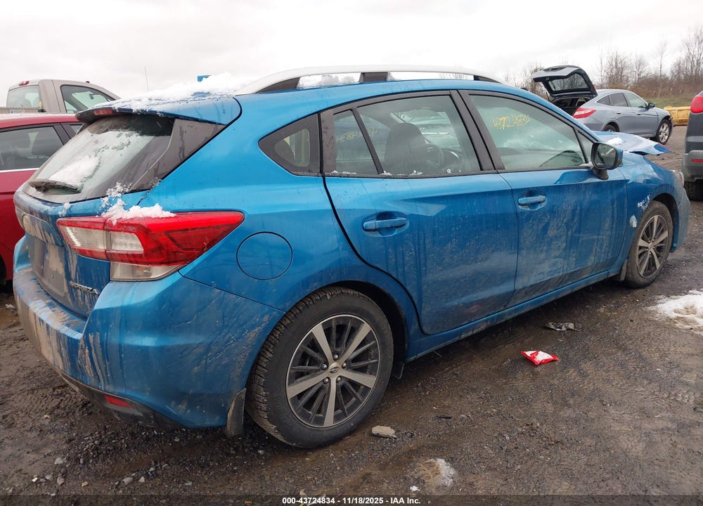 2019 SUBARU IMPREZA 2.0I PREMIUM VIN: 4S3GTAC61K3735728