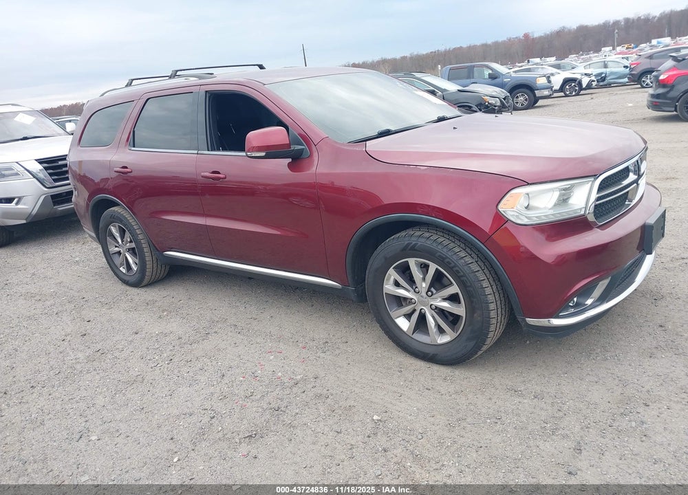 2016 DODGE DURANGO LIMITED VIN: 1C4RDHDG5GC448907