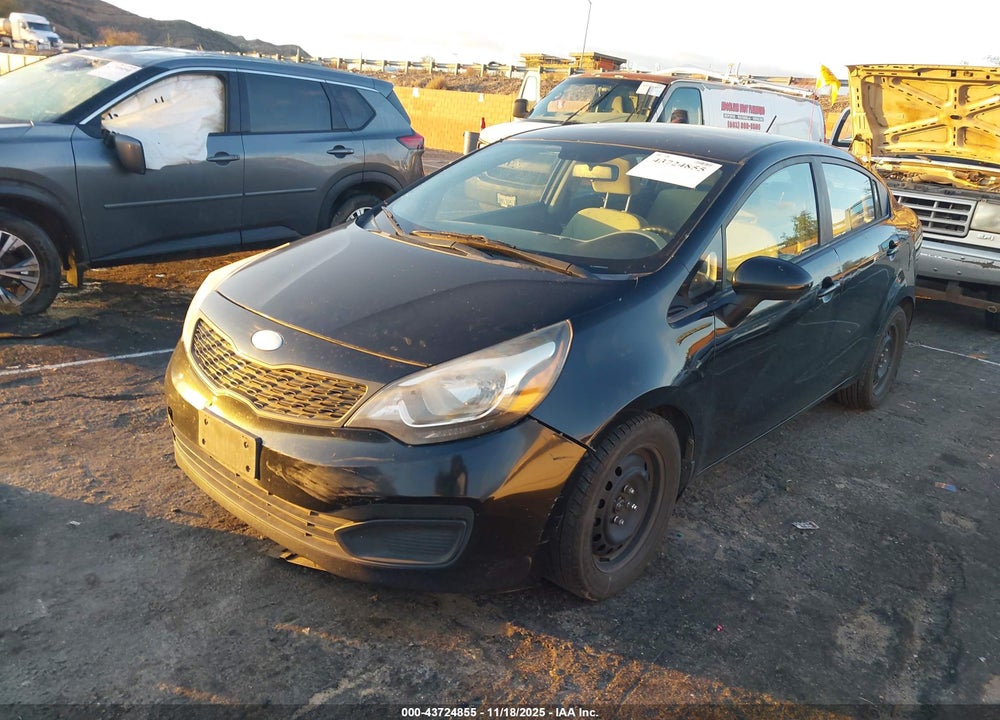 2013 KIA RIO LX VIN: KNADM4A32D6242438