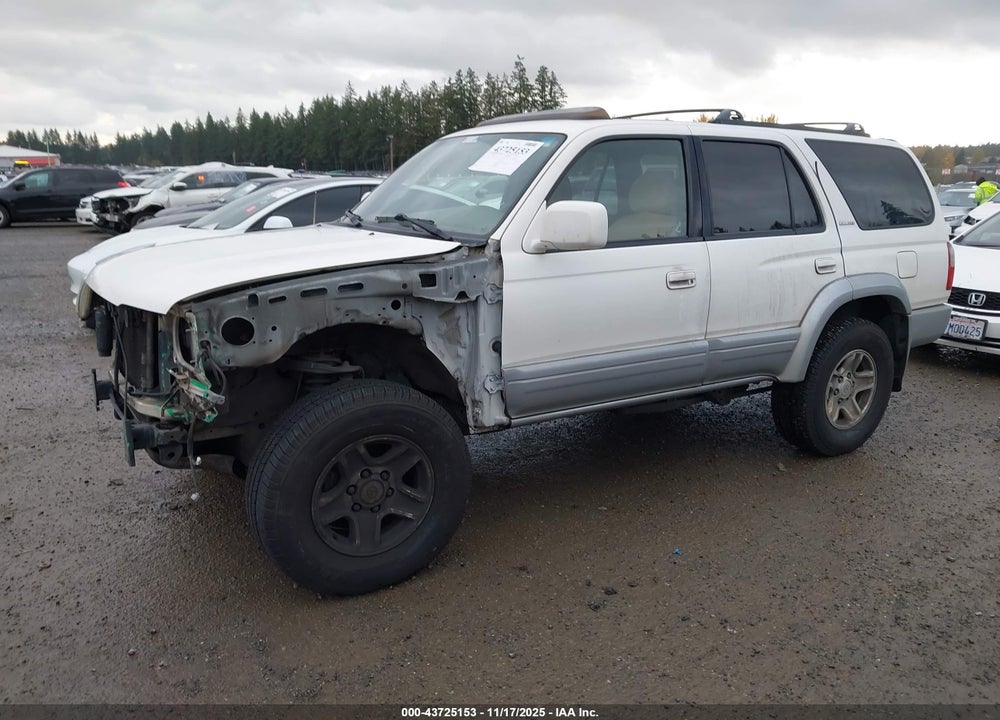 1999 TOYOTA 4RUNNER LIMITED V6 VIN: JT3HN87R1X0199274