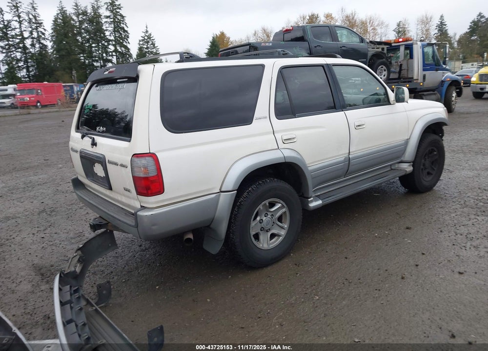 1999 TOYOTA 4RUNNER LIMITED V6 VIN: JT3HN87R1X0199274