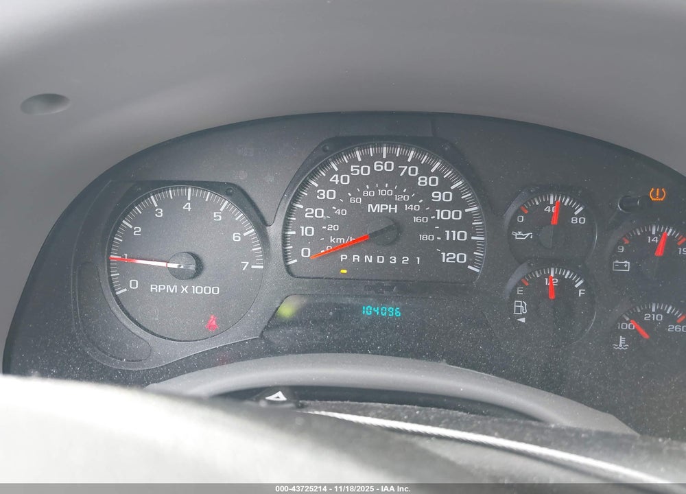 2007 CHEVROLET TRAILBLAZER LS VIN: 1GNDS13S272120662