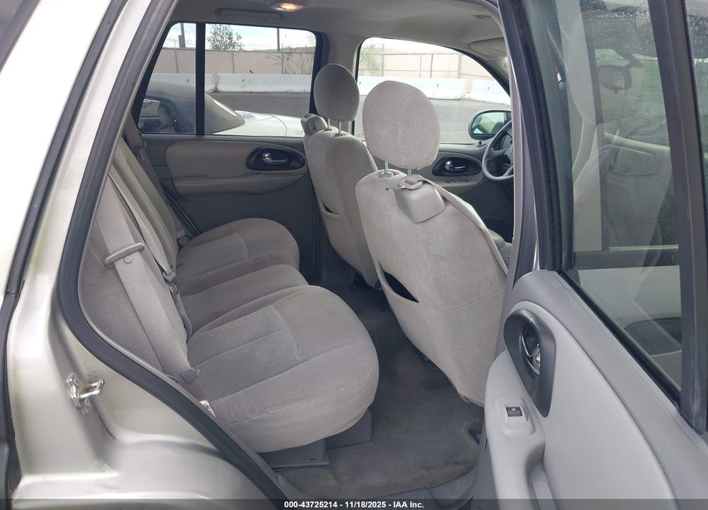 2007 CHEVROLET TRAILBLAZER LS VIN: 1GNDS13S272120662