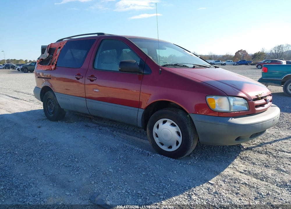 1998 TOYOTA SIENNA LE VIN: 4T3ZF13C9WU011746