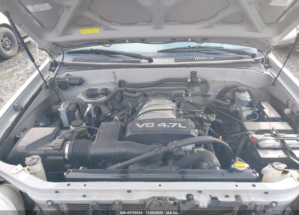 2001 TOYOTA SEQUOIA LIMITED VIN: 5TDBT48A21S004103