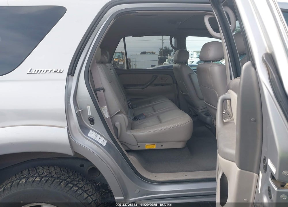 2001 TOYOTA SEQUOIA LIMITED VIN: 5TDBT48A21S004103