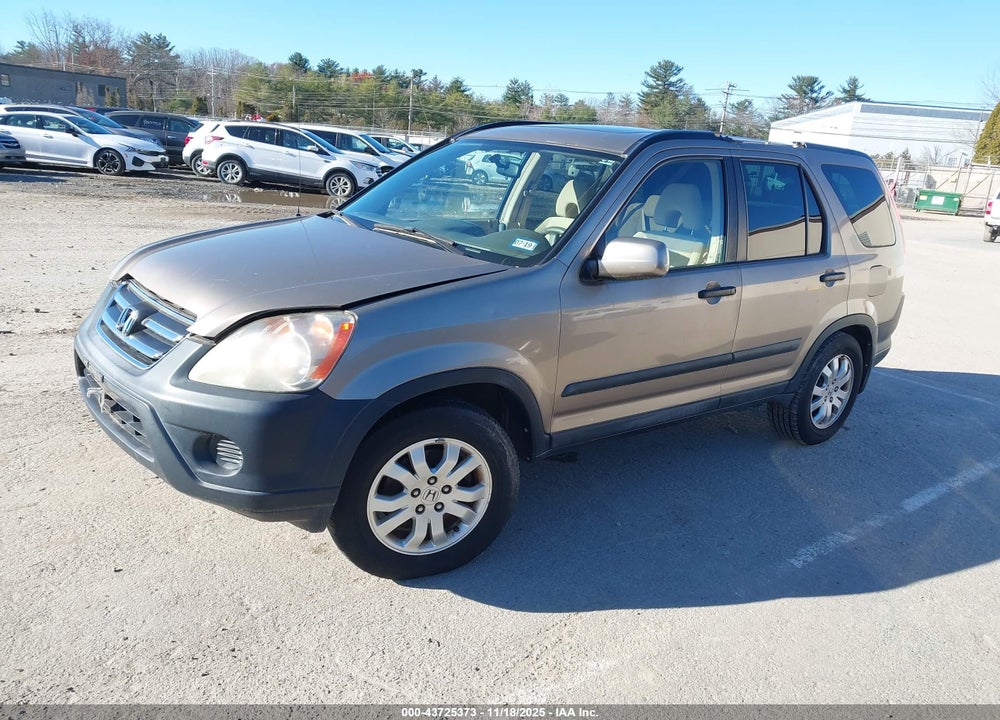 2005 HONDA CR-V EX VIN: SHSRD78865U342567