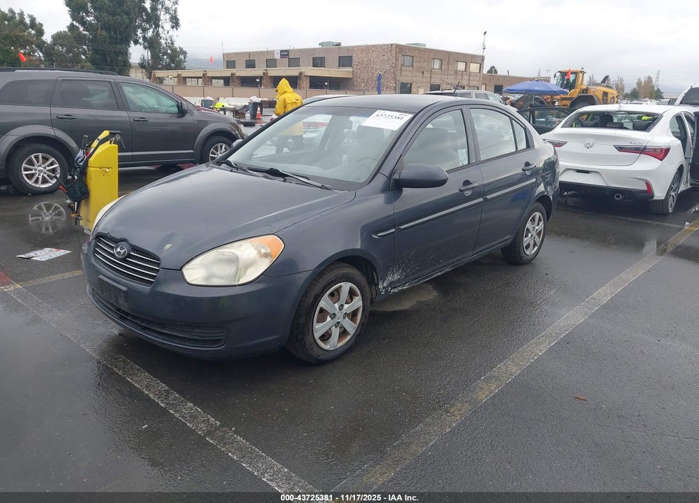 2008 HYUNDAI ACCENT GLS VIN: KMHCN46CX8U258520
