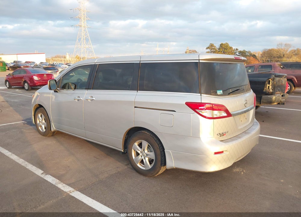 2015 NISSAN QUEST SV VIN: JN8AE2KP6F9131941