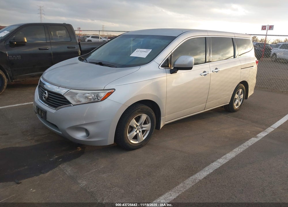 2015 NISSAN QUEST SV VIN: JN8AE2KP6F9131941