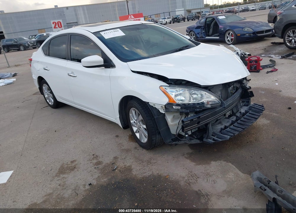 2015 NISSAN SENTRA SV VIN: 3N1AB7AP3FY357581