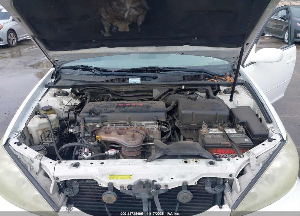 2005 TOYOTA CAMRY LE VIN: 4T1BE32K65U027869
